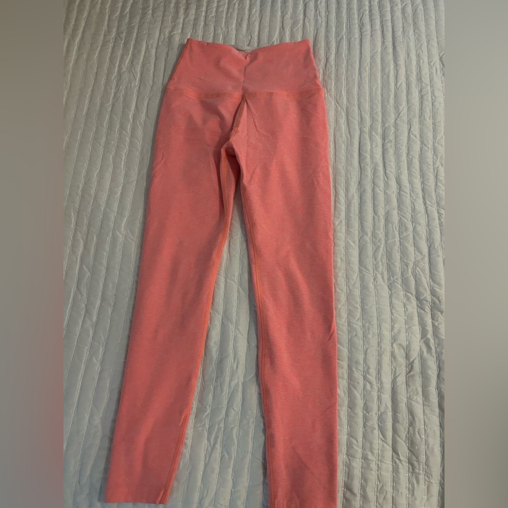 Beyond Yoga Coral High-Rise Leggings